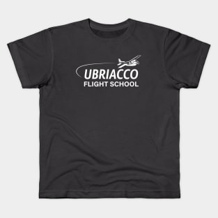 Ubriacco Flight School • Look Who's Talking Dark Kids T-Shirt